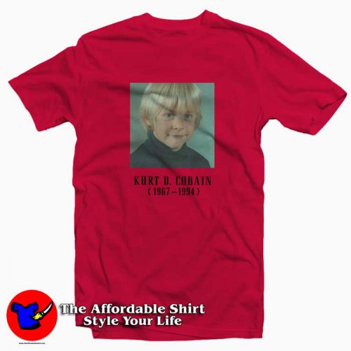 Kurt D cobain Child3 500x500 Kurt D cobain Child Tee Shirt