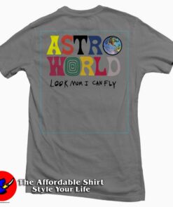 Travis Scott Astroworld Look Mom I Can Fly6 247x296 Travis Scott Astroworld Look Mom I Can Fly Tee Shirt