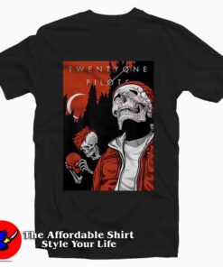 Alien And Skull Twenty One Pilots Tee Shirt