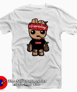 Baby Groot LV Supreme Tee Shirt