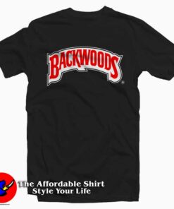 Backwoods Red Printed Tee Shirt