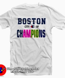 Boston City of Champions Tee Shirt