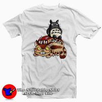 Catbus and Totoro - A Fun Ride Tee Shirt