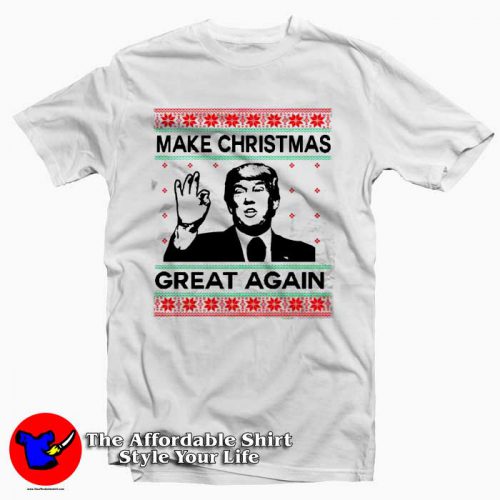 Donald Trump Make Christmas Great Again Shirt Tee Shirt 500x500 Donald Trump Make Christmas Great Again Shirt Tee Shirt