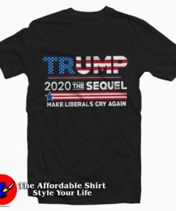 Funny Trump 2020 Political Cool Graphic Tee Shirt