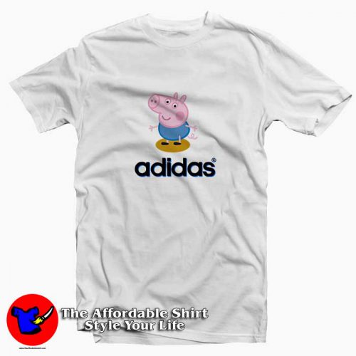 George Peppa Pig Adidas1 500x500 George Peppa Pig Adidas Tee Shirt