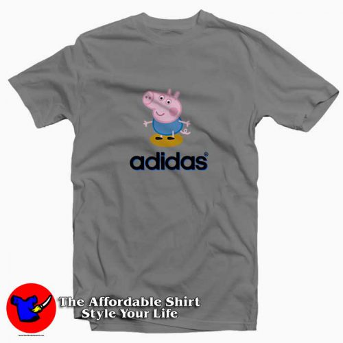George Peppa Pig Adidas3 500x500 George Peppa Pig Adidas Tee Shirt