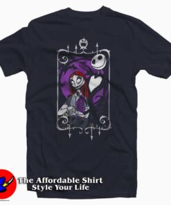 New Disney Nightmare Christmas Jack and Sally Tee Shirt