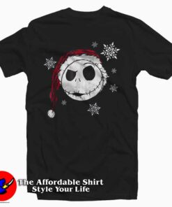 New Disney Nightmare Christmas Snowflake Tee Shirt