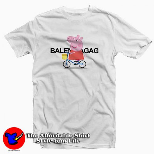 Peppa Pig Balenciaga Funny 500x500 Peppa Pig Balenciaga Funny Tee Shirt