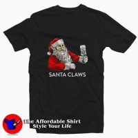 Santa Claws Christmas Tee Shirt