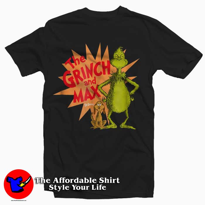 The Grinch and Max Burst Tee Shirt 510x510 image The Grinch and Max Burst Tee Shirt 510x510 The Grinch and Max Burst Tee Shirt
