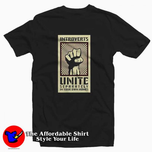 Thread Science Introverts Unite Funny Humor Tee Shirt 500x500 Thread Science Introverts Unite Funny Humor Tee Shirt