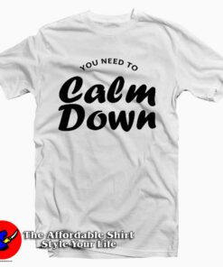 You Need To Calm Down Tee Shirt