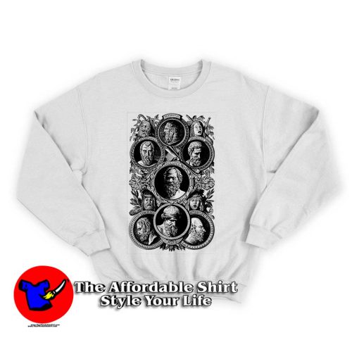 Ancient Greek Writers and Philosophers 500x500 Ancient Greek Writers and Philosophers Unisex Sweatshirt