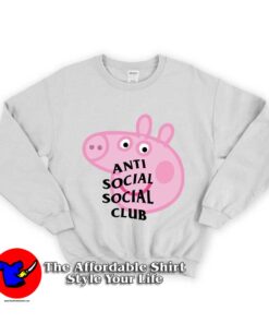 Anti Social Club Peppa Pig Unisex Sweatshirt
