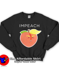 Anti Trump Peach Emoji Unisex Sweatshirt