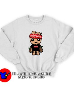 Baby Groot LV Supreme Unisex Sweatshirt