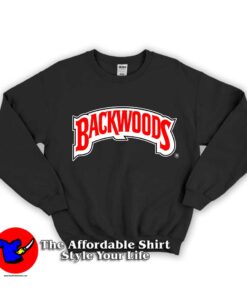 Backwoods Red Printed Unisex Sweatshirt