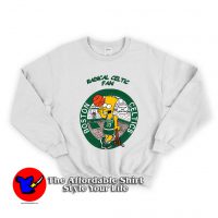 Bart Simpson Radical Boston Celtics Unisex Sweatshirt