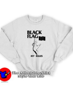 Black Flag My Rules Unisex Sweatshirt