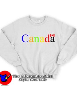 Canada Flag Letter Unisex Sweatshirt