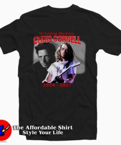 Chris Cornell In Loving Memory Tee Shirt
