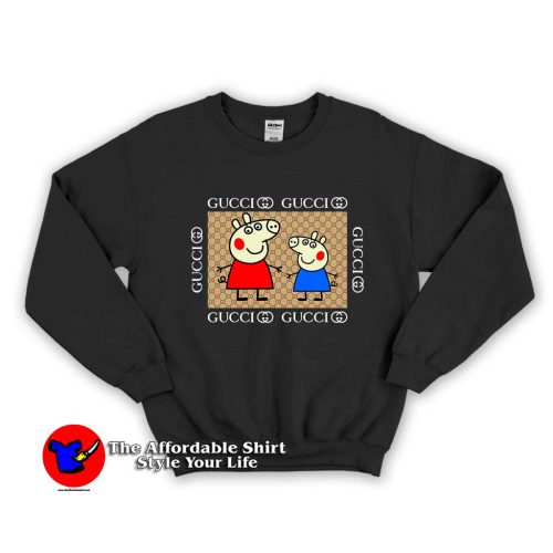 Cool Peppa Pig Meme 1 500x500 Cool Peppa Pig Meme Unisex Sweatshirt