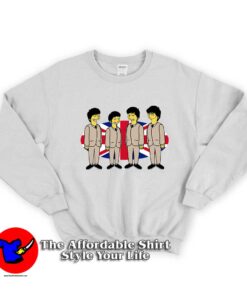 Cool Simpsons Beatles Unisex Sweatshirt