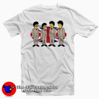 Cool Simpsons Beatles Tee Shirt