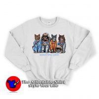 Cute Space Cats Florida Unisex Sweatshirt