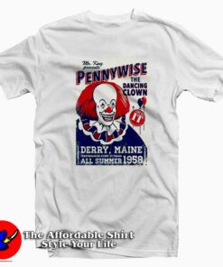 Dancing Clown Pennywise Tee Shirt