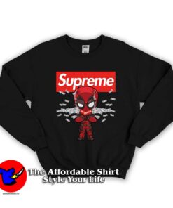 Deadpool Dual Cash Cannon Supreme Unisex Sweatshirt