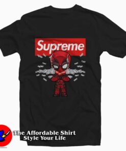 Deadpool Dual Cash Cannon Supreme Tee Shirt