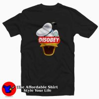 Disobey Donald Duck Disney Supreme Tee Shirt