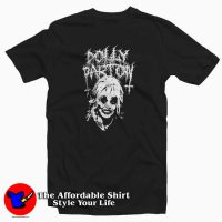 Dolly Parton Black Metal Tee Shirt