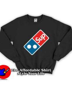 Dominos x Supreme Parody Unisex Sweatshirt