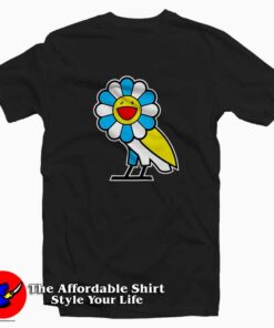 Drake Wears Takashi Murakami Tee Shirt