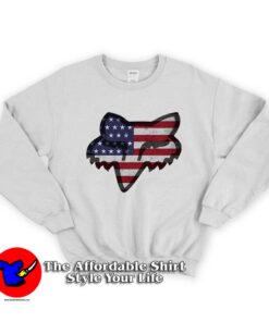 Fox Racing American Flag Unisex Sweatshirt