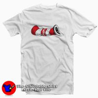 Funny Cat in The Hat Tee Shirt