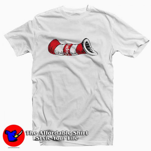 Funny Cat in the Hat 500x500 Funny Cat in The Hat Tee Shirt