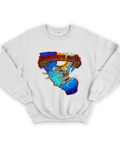 Grateful Dead Surfing Skeleton Unisex Sweatshirt