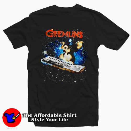 Gremlins Gizmo Keyboard 500x500 Gremlins Gizmo Keyboard Tee Shirt