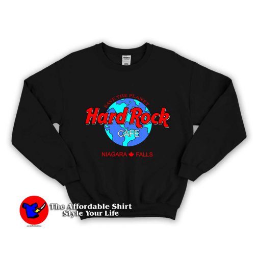 Hard Rock Cafe Niagara Falls 500x500 Hard Rock Cafe Niagara Falls Unisex Sweatshirt