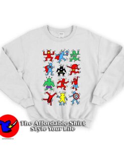 Haring Heroes Unisex Sweatshirt