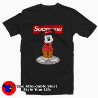 Hipster Mickey Mouse Supreme Tee Shirt