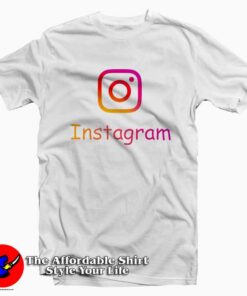 Instagram logo Tee Shirt
