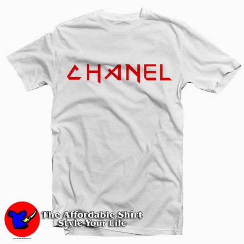 Iron Maiden Inspired Chanel 500x500 Iron Maiden Inspired Chanel Tee Shirt