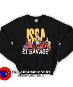 Issa Blanc 21 Savage Card Unisex Sweatshirt