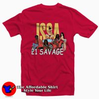 Issa Blanc 21 Savage Tee Shirt
